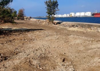 Pietinio Molo Link Vedantis Kopgalis Atsiveria Naujai