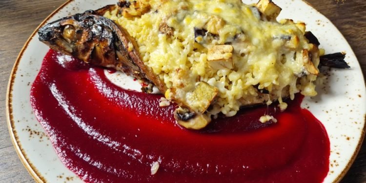 Skumbrė kepta krosnyje