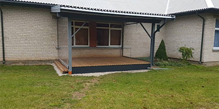 Levaniškiečiai įsirengė Lauko Sceną