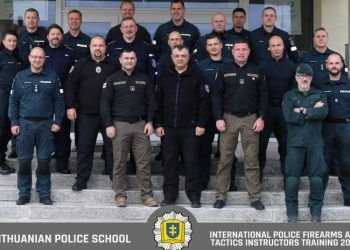Išskirtinis Tarptautinis Renginys – Instruktorių Mokymuose Taktinius įgūdžius Tobulino Kolegos Iš šešių šalių