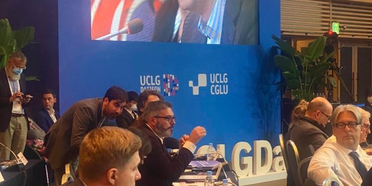 Pasauliniame Kongrese – M. Sinkevičiaus Pristatyta Deklaracija, Smerkianti Karą Ukrainoje