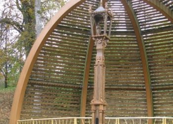 Restauruotas Šv. Jono Krikštytojo Koplytstulpis