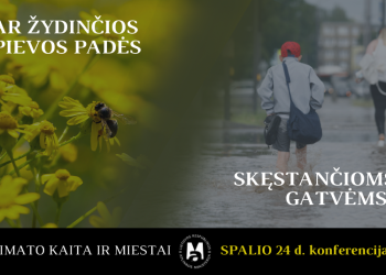 Kviečiame į Nacionalinę Klimato Kaitos Konferenciją: Ar žydinčios Pievos Padės Skęstančioms Gatvėms?