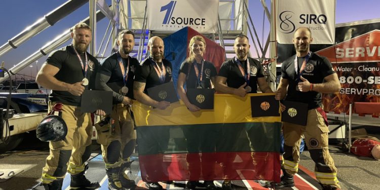 Lietuvos Stipriausi Ugniagesiai Iškovojo Pasaulio Vicečempionų Titulą