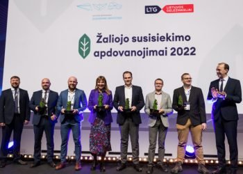 Transporto Inovacijų Forume Išdalinti Apdovanojimai Už Geriausius „žalius“ Sprendimus