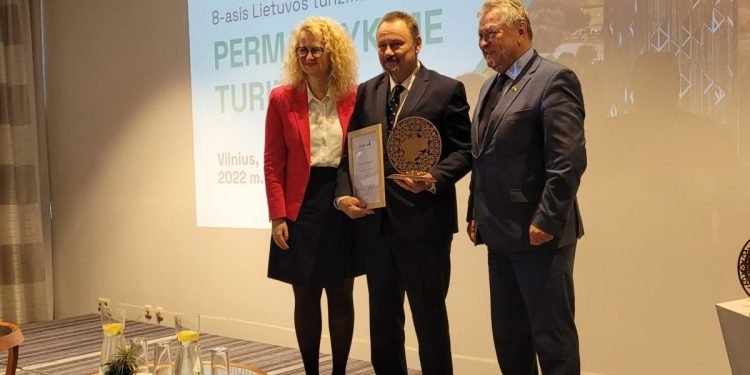 Darnaus Turizmo Apdovanojimas – Anykščių Rajono Savivaldybei Darnaus Turizmo Apdovanojimas – Anykščių Rajono Savivaldybei