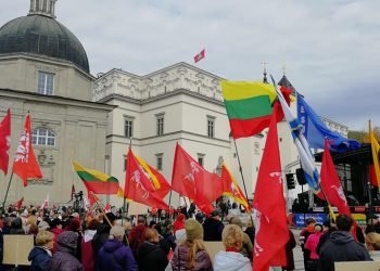 Lietuvos šeimų Sąjūdžio Mitinge –signataro Iš Anykščių žodis