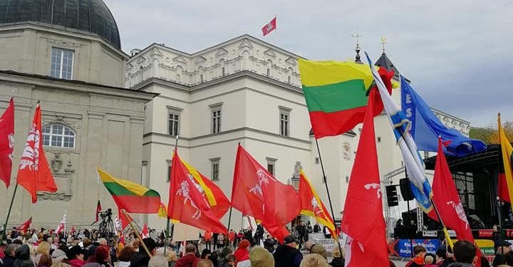 Lietuvos šeimų Sąjūdžio Mitinge –signataro Iš Anykščių žodis