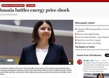 Finansų Ministrė G. Skaistė: „Tarptautinio Energetikos šoko Akivaizdoje Lietuva Didina Ambicijas Elektros Gamyboje Iš Atsinaujinančių šaltinių“