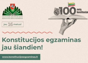 Šiandien Startuoja Konstitucijos Egzaminas: šiemet Jis žymi Ypatingas Sukaktis 