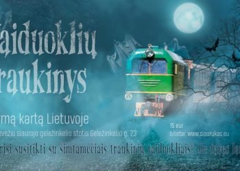 Visą Savaitę Siaurukas Kvies „Vaiduoklių Traukiniu“ Vykti į Helovyno Miestelį