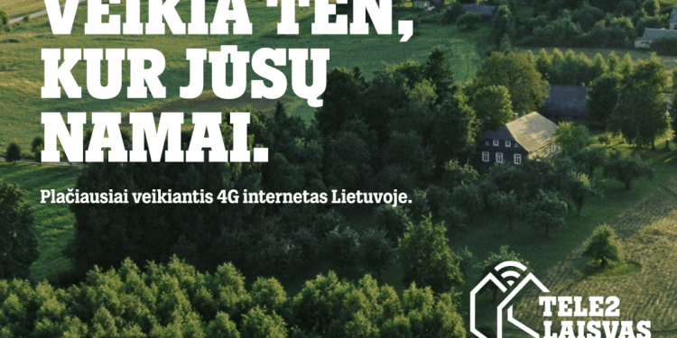 Renkatės Interneto Tiekėją? „Tele2“ Klientams Siūlo Plačiausią Tinklą Ir Specialius Kainų Pasiūlymus