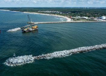 Visuomenei Atvertas Atnaujintas šiaurinis Molas Melnragėje 