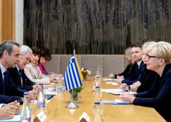 Ministrės Pirmininkės susitikime su Graikijos Ministru Pirmininku Kyriaku Mitsotakiu – dėmesys Europos energetiniam saugumui ir paramai Ukrainai