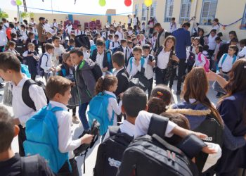 Lietuvos lėšomis pastatytoje mokykloje Irake – įkurtuvių nuotaikos