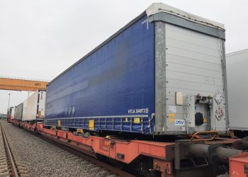 „LTG Cargo“: Pirmasis Bandomasis Intermodalinis Traukinys Išvyko į Italiją