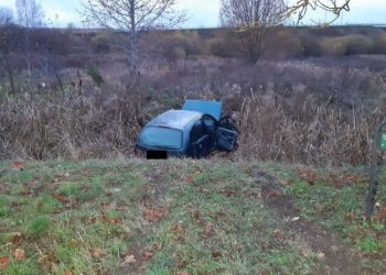 Nuo Alkoholio Apsvaigusius  Teisės Vairuoti Neturinčius “drąsuolius” Gaudo Pakelės Grioviai (Video)