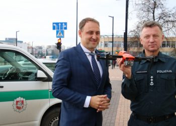 Alytaus Miesto Savivaldybė Policijai Perdavė Droną