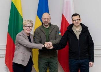 Liublino trikampio premjerų susitikime Kyjive – parama Ukrainai ir sutarimas dėl tolimesnio trišalio bendradarbiavimo stiprinimo