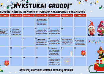 Svėdasuose Gruodžio Mėnesį „apsigyvens“ Nykštukai…