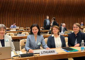 Lietuvos Vyriausybinė Delegacija Dalyvavo šeštajame Vandens Ir Sveikatos Protokolo šalių Pasitarime