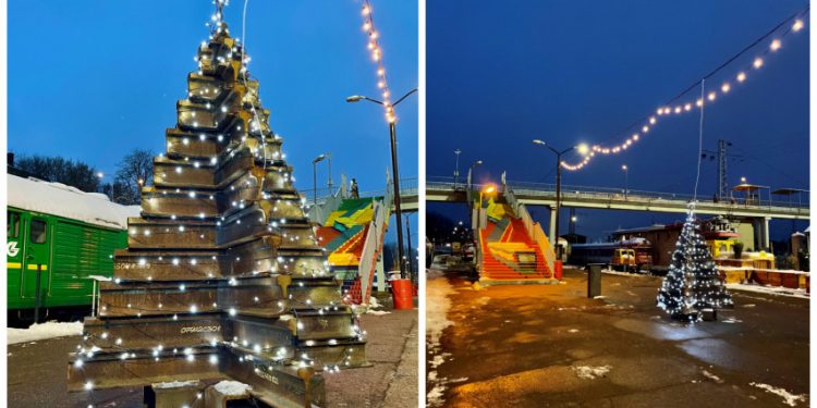 Bėgių Parke  –  vienintelė Tokia Lietuvoje Kalėdų Eglutė