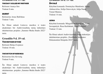 Svėdasuose – Trumpametražių Filmų Vakarai