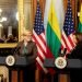 Ministrė Pirmininkė Vašingtone susitiko su JAV Viceprezidente – aptarti dvišaliai santykiai, parama Ukrainai, saugumo situacija Europoje