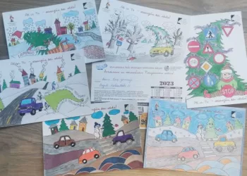 Moksleiviai Ragina  Vairuoti Atsakingai