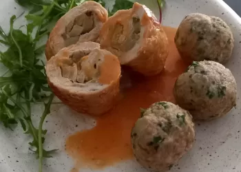 Kalakutienos suktinukai su duonos kukuliais