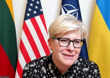 Premjerė dalyvavo McCaino instituto diskusijoje su buvusiu JAV gynybos sekretoriumi dr. Marku T. Esperu