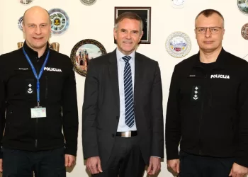 Norvegijos Karalystės Ambasadoriaus Vizitas Lietuvos Policijos Kriminalistinių Tyrimų Centre