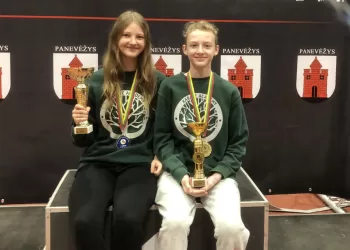 Kaišiadoriečiai Brolis Ir Sesuo – Lietuvos WKF Karate čempionai