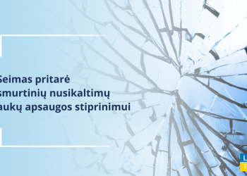 Seimas Pritarė Smurtinių Nusikaltimų Aukų Apsaugos Stiprinimui