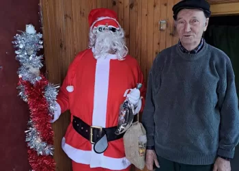 Kurklių Senoliai Sulaukė Kalėdų Senelio