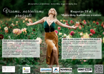 Mažeikiuose  konferencija „Moterys – sodo gėlės”