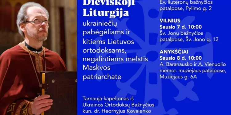 Vėl Vyks Pamaldos Ukrainiečių Kalba Vėl Vyks Pamaldos Ukrainiečių Kalba