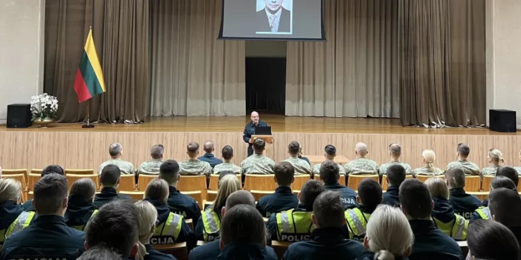 Lietuvos Policijos Mokykloje – Laisvės Gynėjų Diena