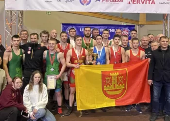 Klaipėdoje Spindėjo Lietuvos Imtynių žvaigždės: šeimininkai Parodė Aukštą Klasę