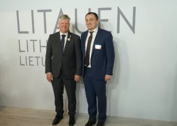 „Žalioji Savaitė“ Berlyne: žemės ūkio Ministras K. Navickas Susitiko Su Ukrainos ūkio   Ir Maisto Pramonės  Ministru