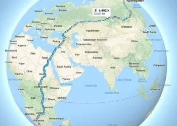 Įdomybės. Ilgiausias Maršrutas Pėsčiomis Planetos Sausuma