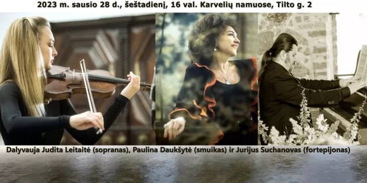 Šeštadienį Svečiuosis Solistė Judita Leitaitė