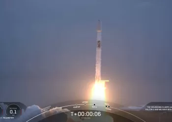 „SpaceX“ pradeda pirmąją „Starlink“ misiją 2023 m