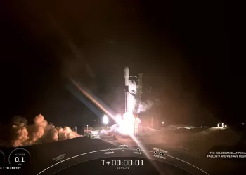 „SpaceX“ paleido stebėjimo palydovą EROS-C3 iš Vandenbergo