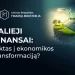 Antradienį Vyks Diskusija „Žalieji Finansai: Raktas į Ekonomikos Transformaciją?“ Antradienį Vyks Diskusija „Žalieji Finansai: Raktas į Ekonomikos Transformaciją?“