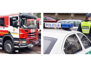 Girtą Vairuotoją Iš Automobilio Traukė Ugniagesiai