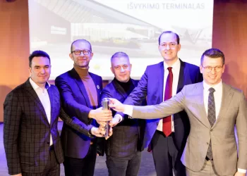 Vilniaus Oro Uoste Pradėtos Naujo Išvykimo Terminalo Statybos: Startavo Visai Lietuvos Aviacijai Strategiškai Svarbus Projektas