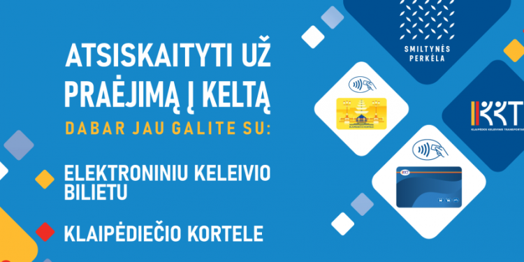 Keltu į Smiltynę – Su E.bilieto Kortele