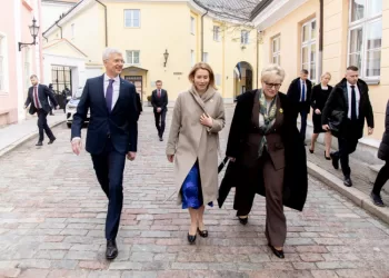 Baltijos valstybių premjerai Taline aptarė paramą Ukrainai, pasiruošimą NATO viršūnių susitikimui Vilniuje, strateginius infrastruktūros projektus