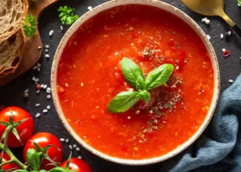 Aromatinga Pomidorų Sriuba Su Aštriais Prieskoniais – šildančiai šeimos Vakarienei Už Mažiau Nei 4 Eurus